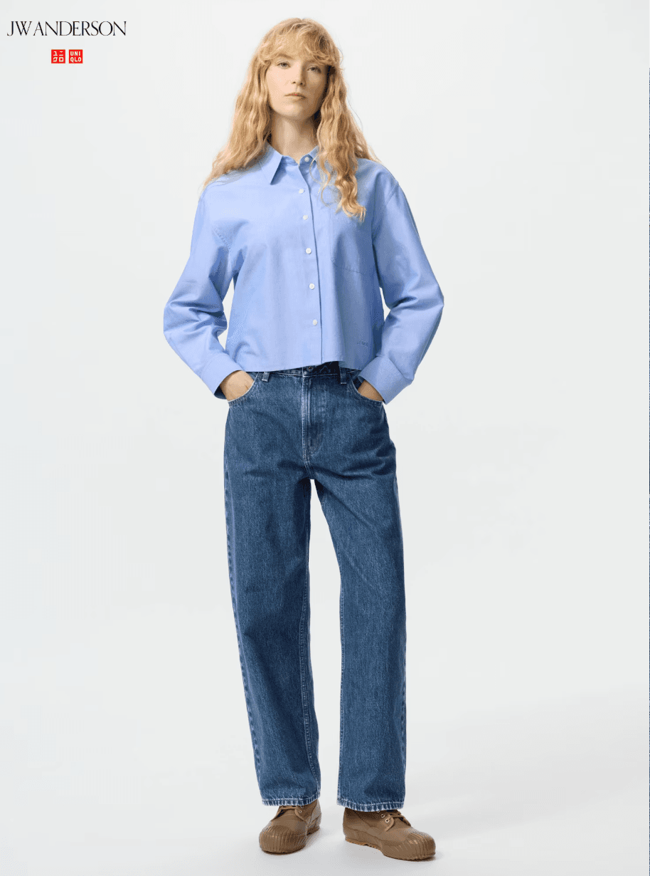 Багги джинсы JW ANDERSON