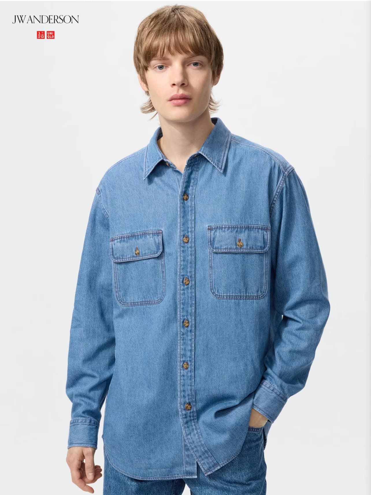 Джинсовая рубашка JW ANDERSON
